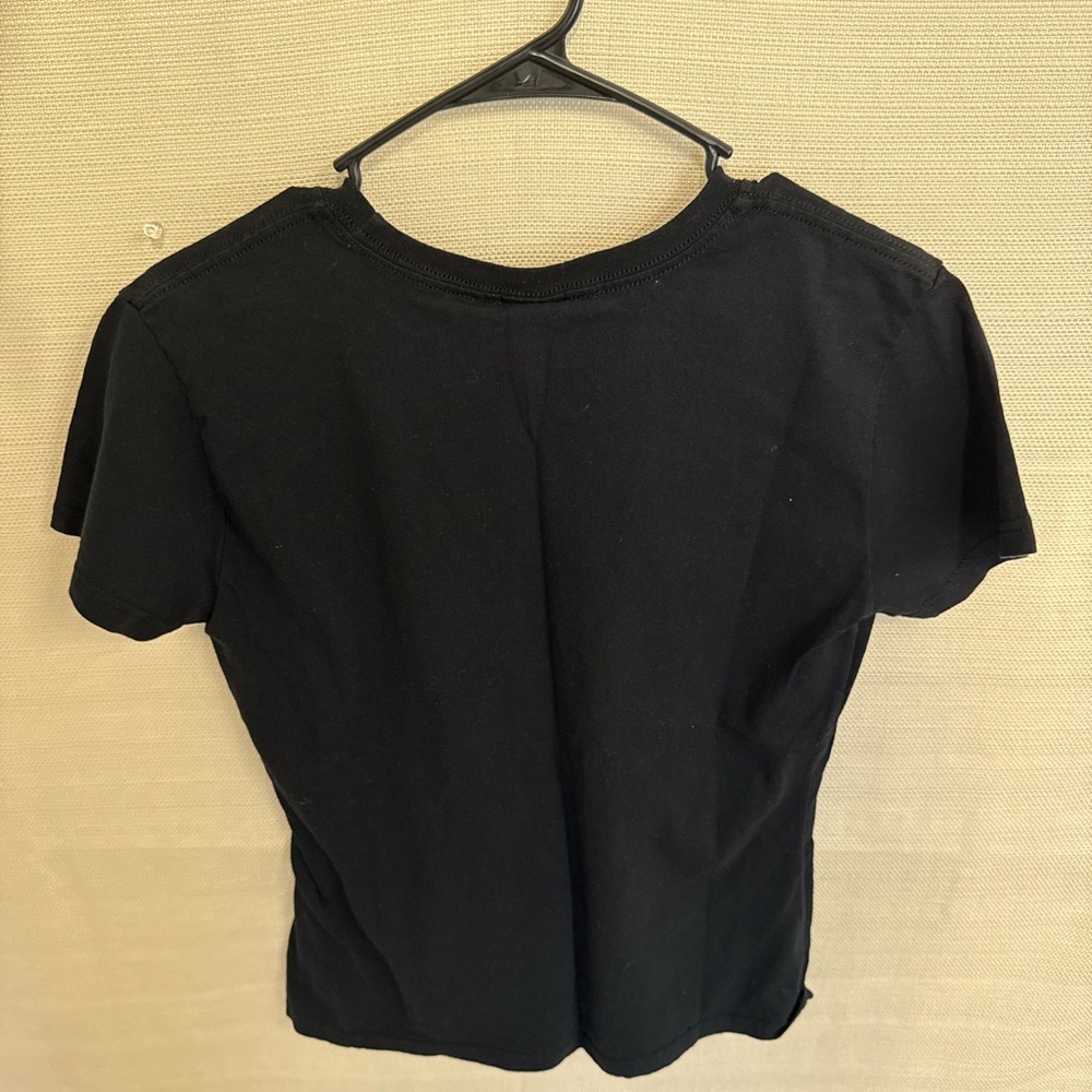 Corona Black Tee with Pink Graphics - Picture 3 of 3